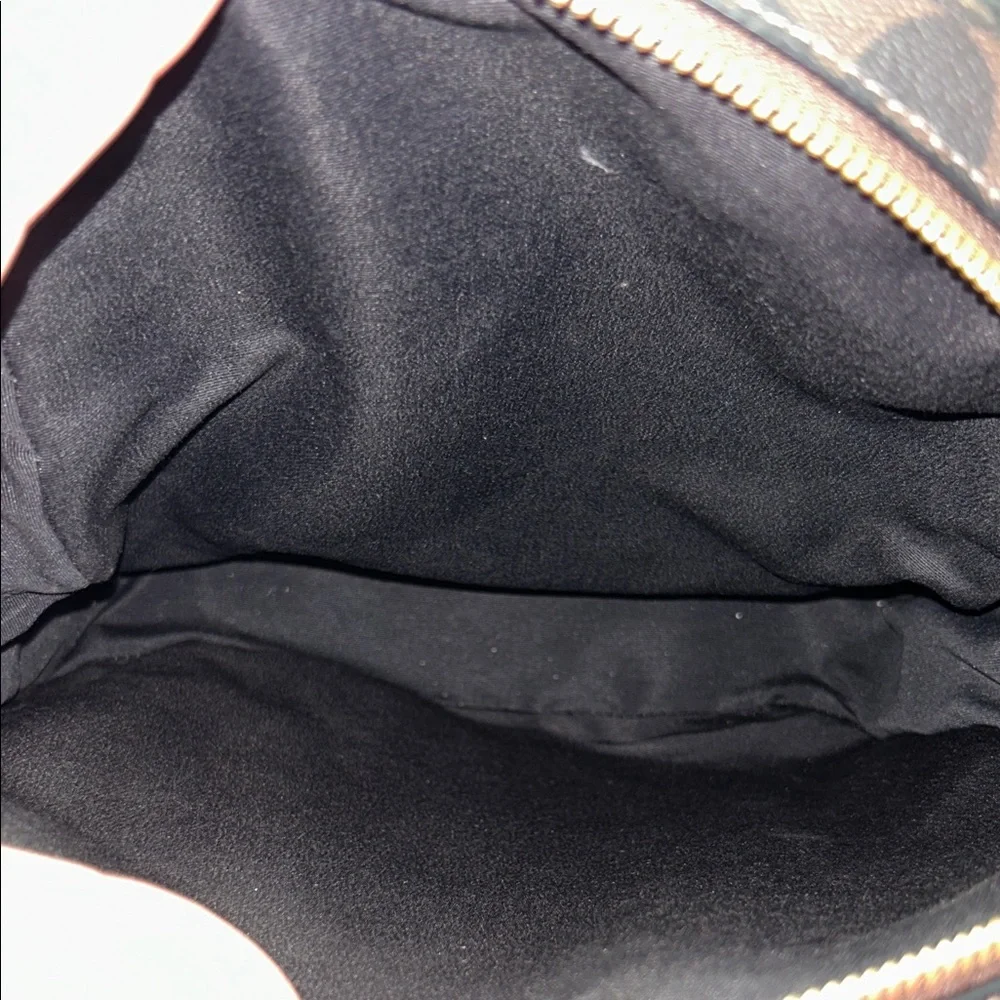 Coach Signature Brown and Black Backpack - Picture 6 of 7